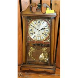 GOLDEN TIME BEACON 31 DAY WALL CLOCK