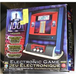 NEW ELECTRONIC TRIVIA GAME