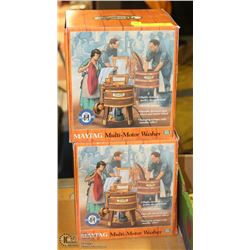 PAIR OF 1907 MAYTAG MULTI MOTOR WASHER, POWERHOUSE