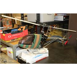 LARGE GAS POWERED REMOTE CONTROL HELICOPTER