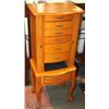 Image 1 : SOLID WOOD FLOOR JEWELLERY BOX