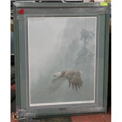 4) VIGILANCE BY ROBERT BATEMAN SIGNED FRAMED