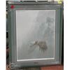 Image 1 : 4) VIGILANCE BY ROBERT BATEMAN SIGNED FRAMED