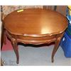 Image 1 : VINTAGE OVAL END TABLE 28X20X22