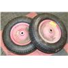 Image 1 : PAIR OF 8" DOLLY TIRES