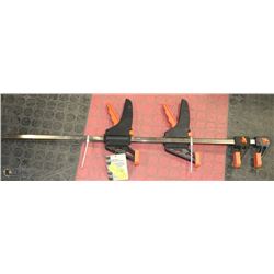 2 LIGHT DUTY SPREADER CLAMPS 24".