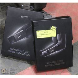 2 NEW IPHONE 5 NIKE FOREARM SLEEVES.