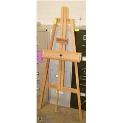 WOOD ART EASEL 65" HIGH
