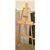 Image 1 : WOOD ART EASEL 65" HIGH