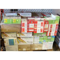 PALLET OF PRINTER CARTRIDGES ON CHOICE