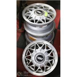 SET OF 4 ALUMINUM RIMS ASA FOR TOYOTA  COROLLA
