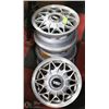 Image 1 : SET OF 4 ALUMINUM RIMS ASA FOR TOYOTA  COROLLA