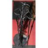 Image 1 : 5 PC FIREPLACE SET
