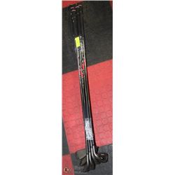 SET OF 8 TAYLORMADE AERO BURNER RH IRONS