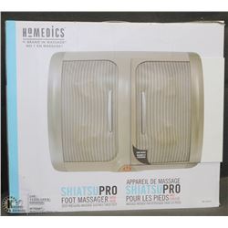 NEW HOMEMEDICS SHIATSU FOOT MASSAGER WITH HEAT