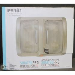 NEW HOMEMEDICS SHIATSU FOOT MASSAGER WITH HEAT