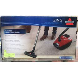 NEW BISSELL ZING BAGGED CANISTER VACUUM IN BOX