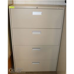 HEAVY DUTY 4 DRAWER FILING CABIINET 36"X18"X54"H