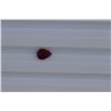 Image 1 : 0.87ct Natural Ruby Pear cut