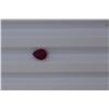 Image 1 : 1.05ct Natural Ruby Pear cut