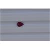 Image 1 : 0.69ct Natural Ruby Pear cut