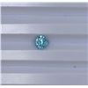 1.83ct Blue Zircon Round cut