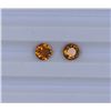 1.26ct Yellow Tourmaline match pair Round cut