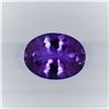 7.66ct Amethyst Oval cut