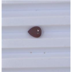 1.67ct Ruby Pear cut
