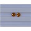 Image 1 : 0.95ct Yellow Tourmaline match pair Round cut