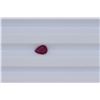 Image 1 : 0.71ct Natural Ruby Pear cut
