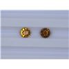 Image 1 : 1.51ct Yellow Tourmaline match pair Round cut