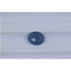 2.53ct Sky blue Chalcedony Oval cut