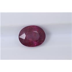 2.79ct Ruby Oval cut