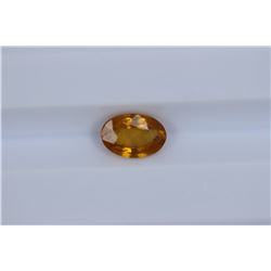 0.61ct Ceylon Yellow sapphire Oval cut