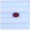 0.99ct Ruby(No-glass) Oval cut