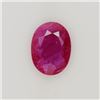Image 1 : 1.39ct Ruby(No-glass) Oval cut