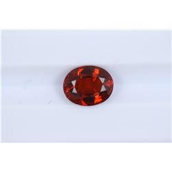 1.46ct Natural Malaya Garnet Oval cut