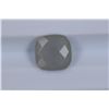 1.98ct Light Grey Chalcedony Princess cut