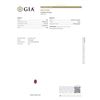 Image 2 : GIA Certified 1.02cts Oval Shape Ruby