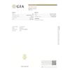 Image 2 : 6.51cts Oval Shape GIA Certified Yellow Sapphire  (No Heat)