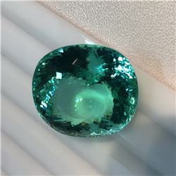 GIA 71.03ct Natural Tourmaline Cushion Shape