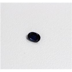 AGL 1.21CT Oval Shape Blue Sapphire  Dimension- 6.78x5.03x3.73