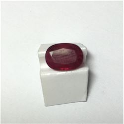 AGL 1.29ct Oval Cut Ruby