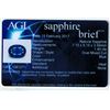 Image 2 : AGL 1.40ct Oval Shape Natural Blue Sapphire