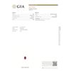 Image 2 : GIA 1.02ct Ruby oval cut 7 x 5.1 x 3