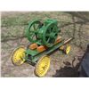 Image 2 : John Deere Hit And Miss Engine On A Wagon