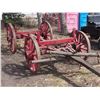 Image 2 : 4 Wheel Wooden Wagon, No Box