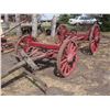 Image 3 : 4 Wheel Wooden Wagon, No Box