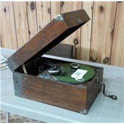 Victor Table Top Gramophone